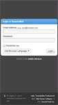 Mobile Screenshot of mail.tzccim.ir